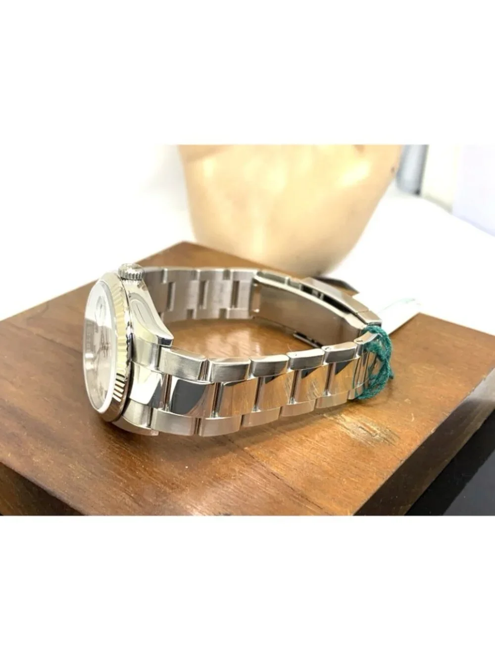 Rolex Datejust 126234 Watch Swiss Automatic White Roman Dial Steel 36mm + Card